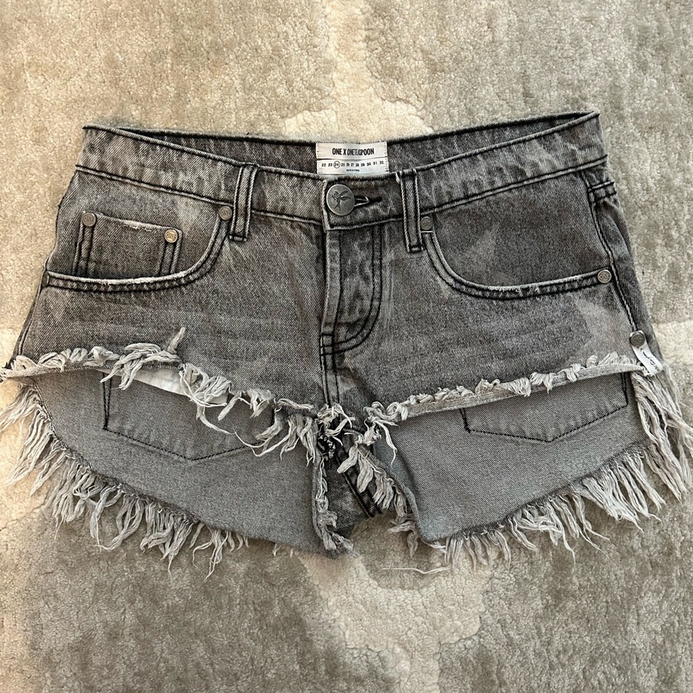 One Teaspoon Jean Shorts
